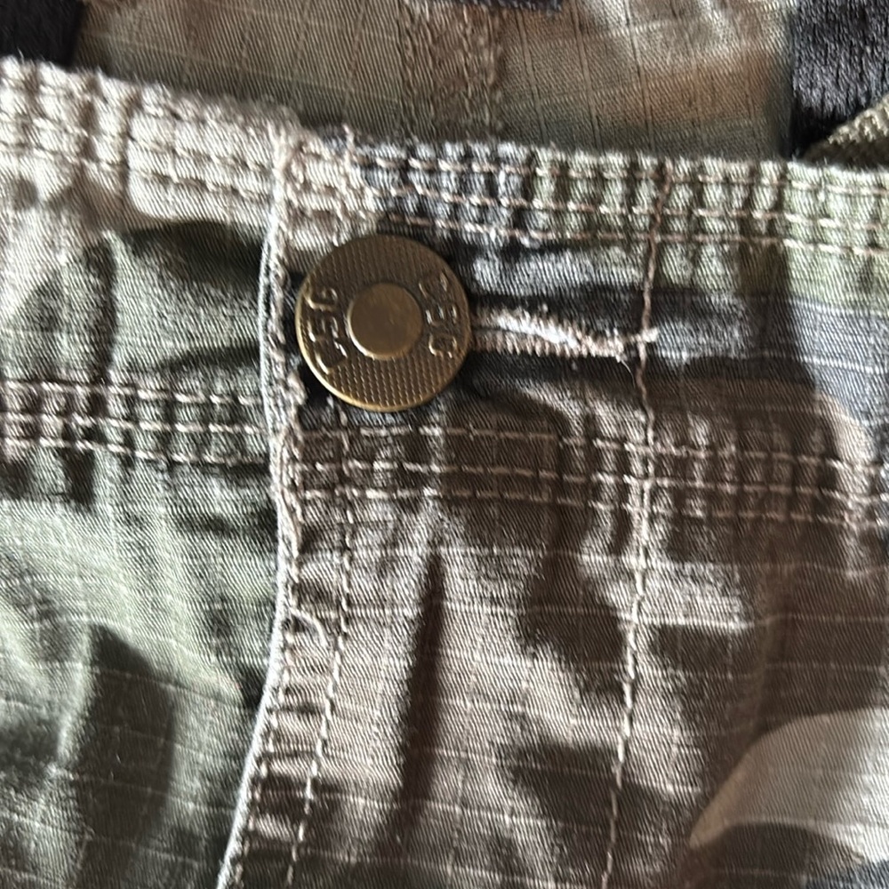 Mens Camouflage Cargo Pants size 38 green camo - Picture 3 of 6